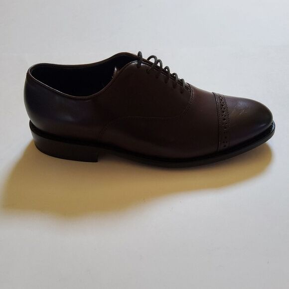 Thursday Boot Co. Executive Cap Toe Oxford Men\'s Leather Dress Shoes 6.5 Brown